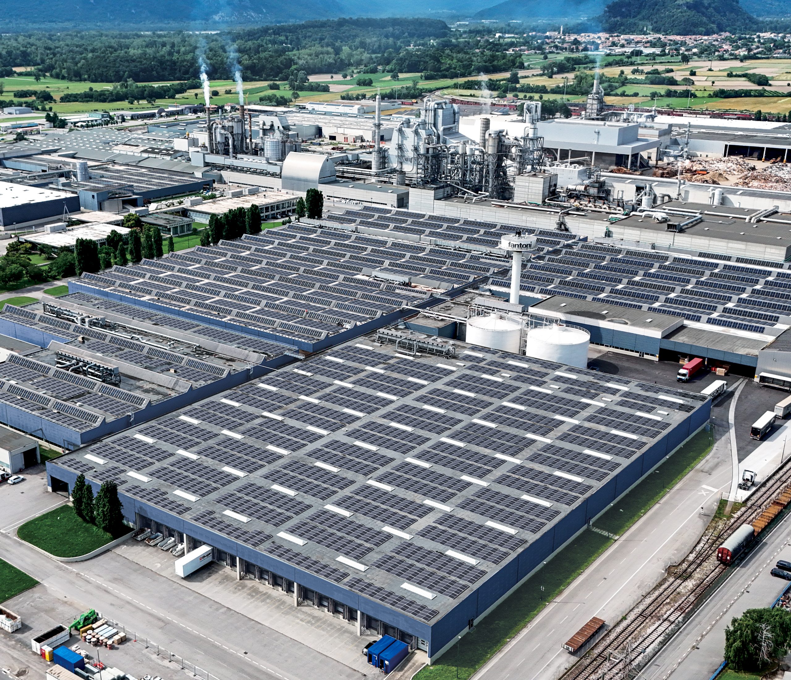 A Osoppo l’impianto fotovoltaico industriale dei record!